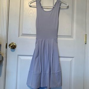 Baby Blue Skater Dress
